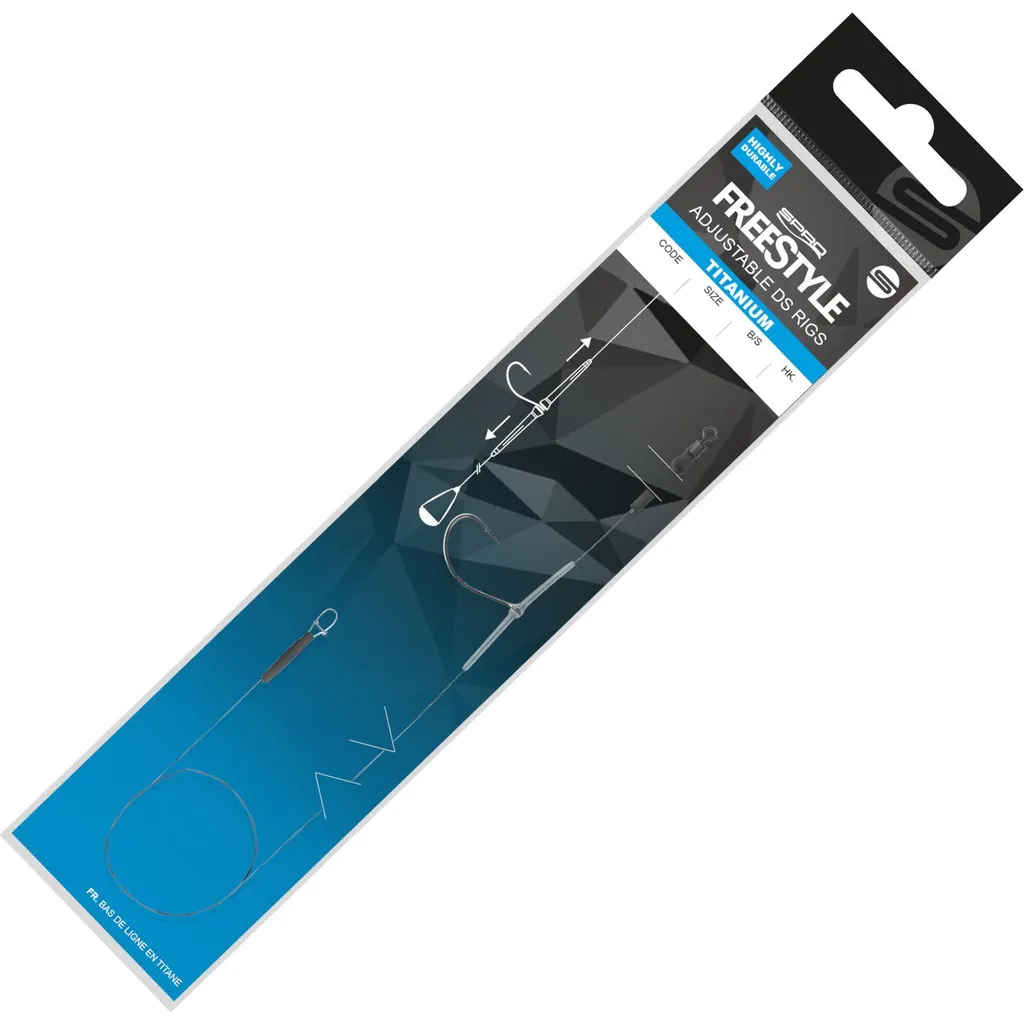 Spro Freestyle Titanium Adjust DS Rig Fertige Montagen 1 30cm 11kg