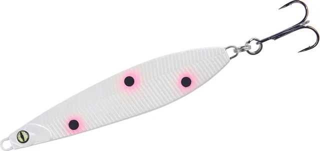 Balzer Seatrout Neo Meerforellenköder 10cm 24g Weiß-Pink Spot
