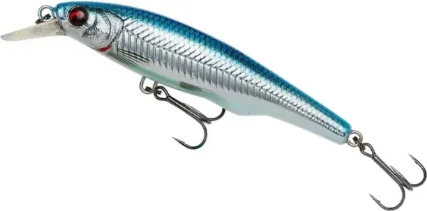 Savage Gear Gravity Twitch SR 11.5cm 25g 1.5–2.5m Blue Chrome