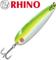 Rhino Trolling Spoons Meerforellenköder 15cm 27g Beluga