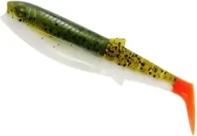 Savage Gear Cannibal Shad 12.5cm 20g Olive Hot Orange