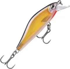 Rapala Shadow Rap Solid Shad Crankbaits 5cm 5.5g 0.9–1.2m Gold Shad