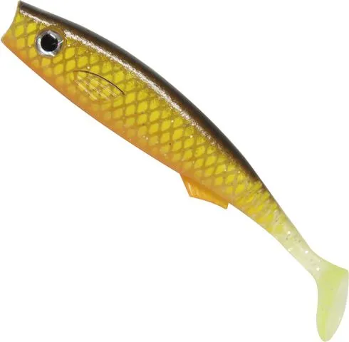 Seika Pro Fortuna Shad Softbait 10cm 5pc Hot Perch