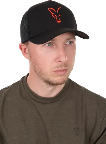 Fox Collection Trucker Cap Black / Orange