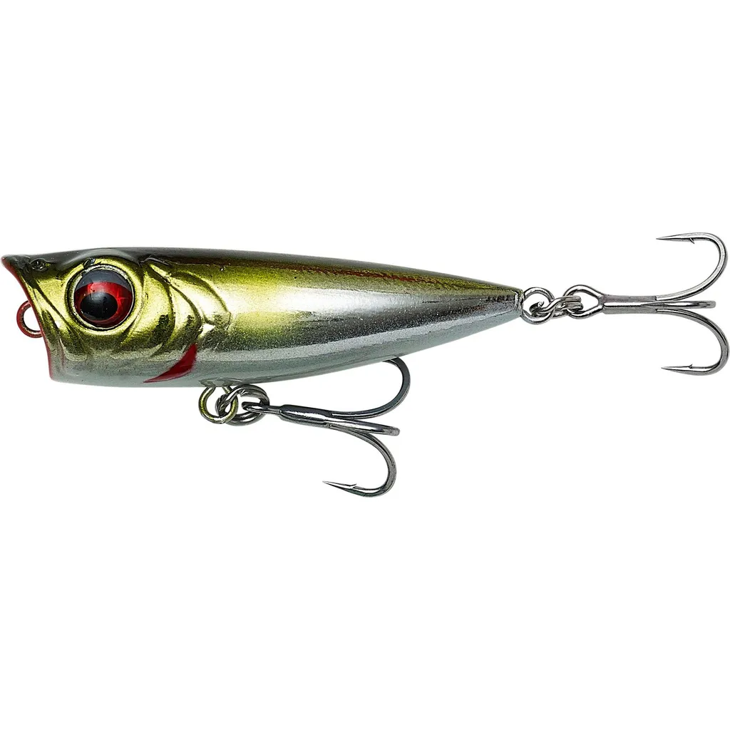 Savage Gear 3D Minnow Popper Oberflächenköder Mirror Ayu 4.3cm 2.6g