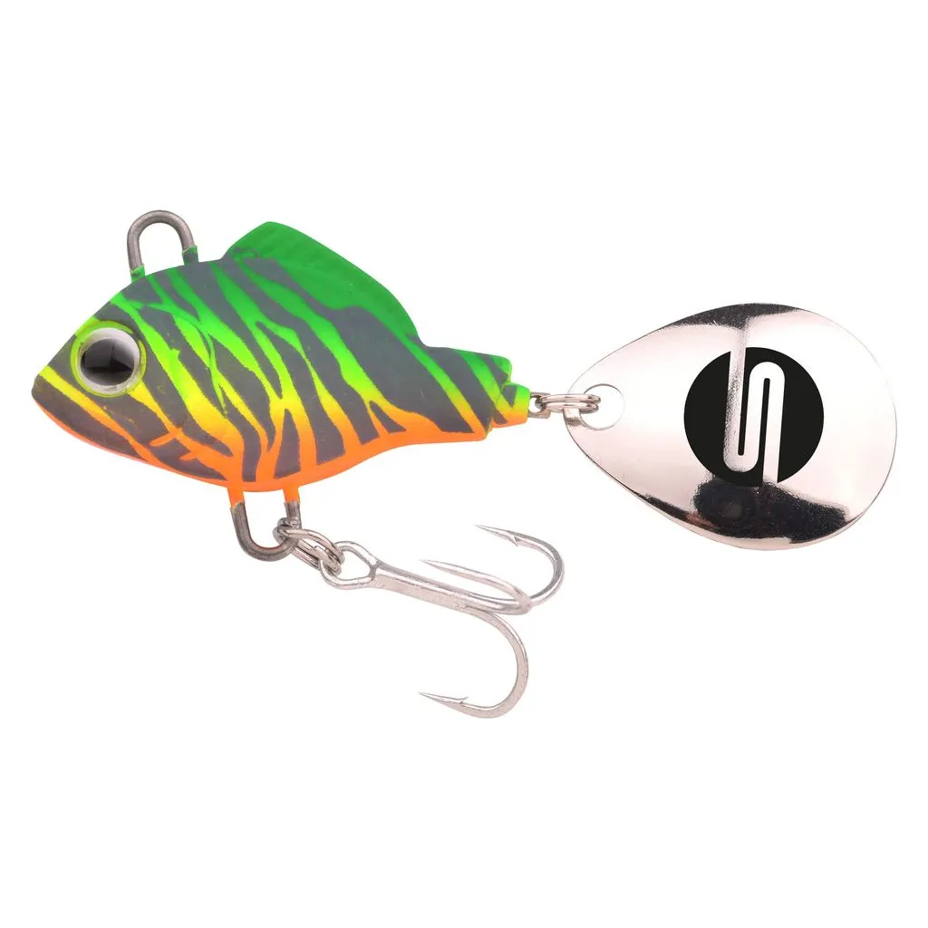 Spro ASP Jiggin Spinner 14g Fire Zebra UV