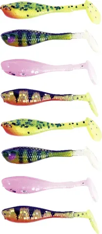 Fox Rage Mini Fry Weiche Köder 4cm 8pcs Paddle Tail Mixed Colour