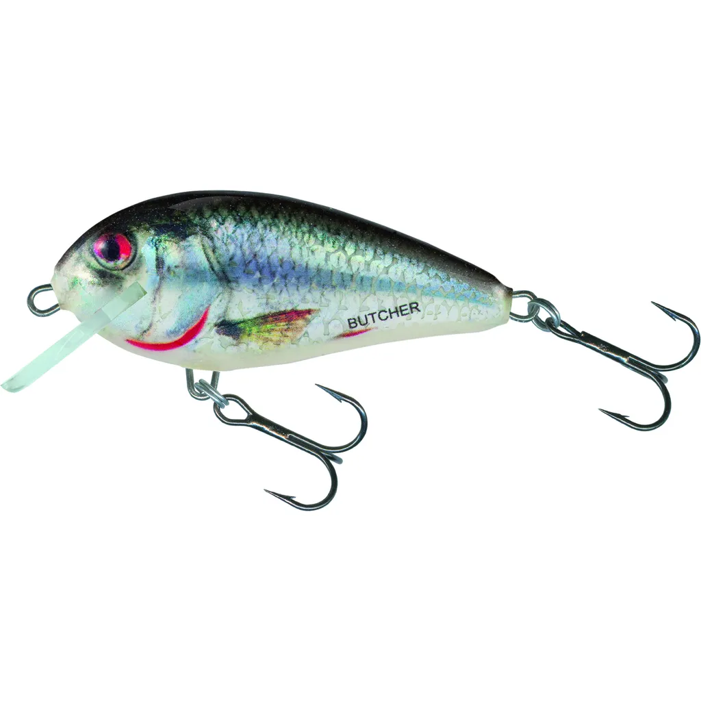 Salmo Butcher Crankbait Sinking 5cm 7g Holographic Real Dace