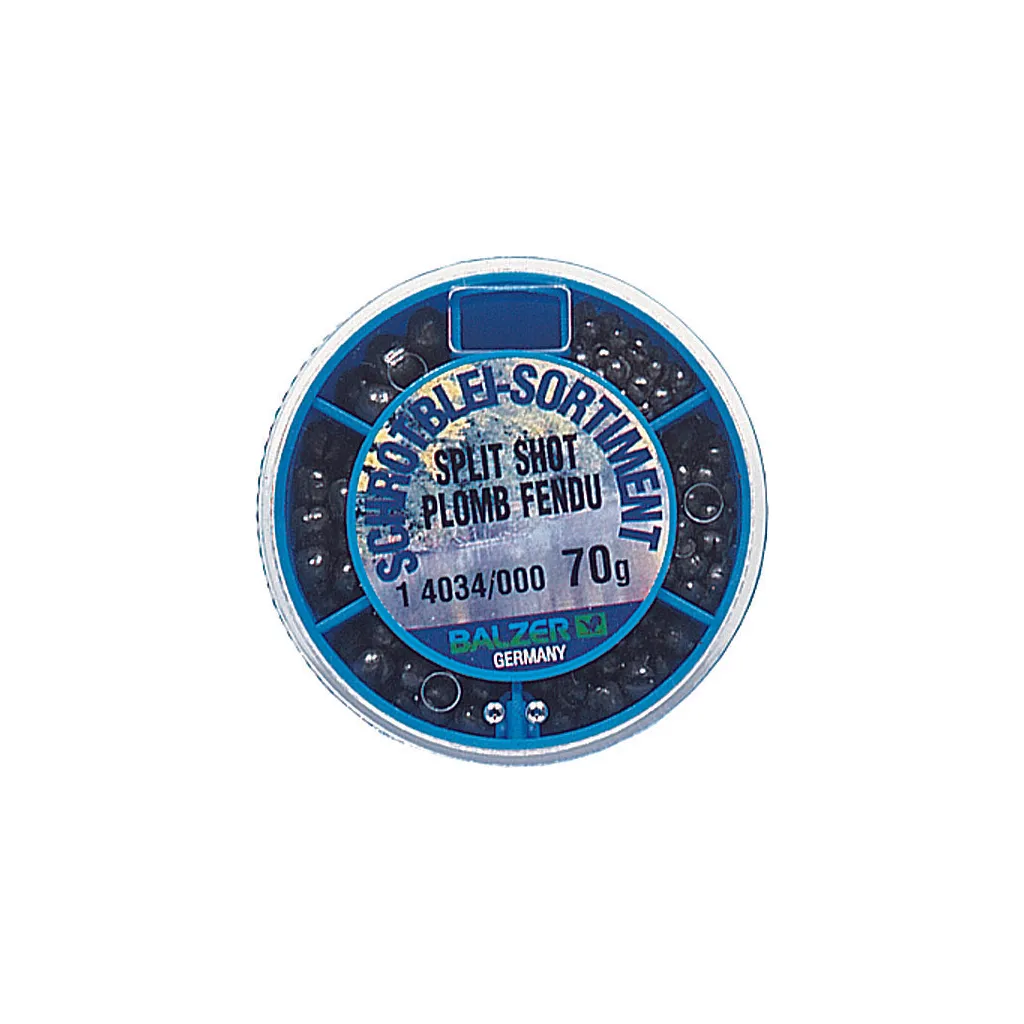 Balzer Bleischrot Klemmbleie 120g Mittel