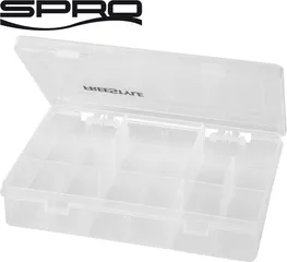 Spro Freestyle Köderbox 20x14x4cm Transparent Plastic Two Closures