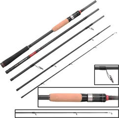 Gamakatsu 90H Deep Diver Minnow & Heavy Jig Spinning Rod 2.7m 10–45g 5pc
