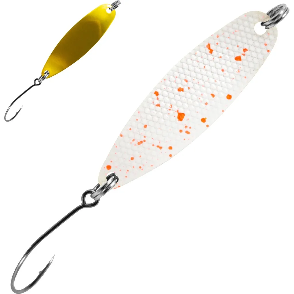FTM Spoon Hammer 1,7g 4cm Weiß Rot Gold