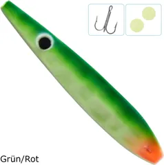 Balzer Colonel Z Seatrout Inliner Blinker 7.5cm 22g Grün/Rot