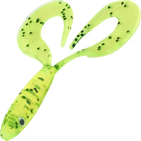 Balzer Shirasu Perch Collector Softbait 7cm 4g Chartreuse Pepper