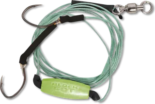 Black Cat Freestyle Rig #2 1.80m Single Hook Braided