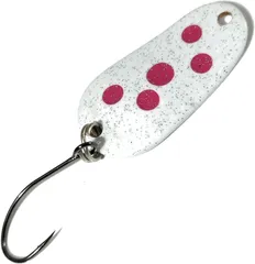 Troutwerk Spoon 2.8cm 3g White/Pink Dots