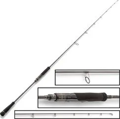 Hearty Rise Black Diamond Spin Spinning Rod 1.96m 60g