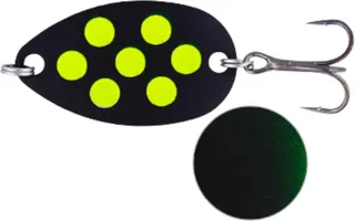 Westin Fidusen Blinker 3.2cm 2.8g Schwarz/Gelb Punkte