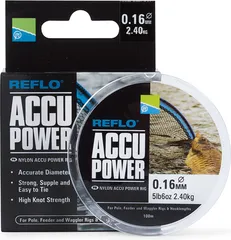 Preston Accu Power Fishing Line 0.07mm 0.5kg 100m