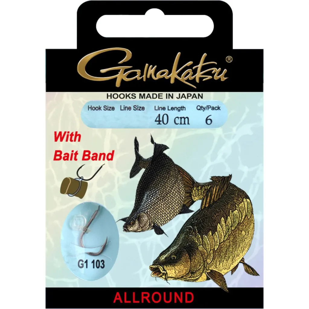 Gamakatsu Bait Band Rig G1-103 #10 40cm 0.18mm