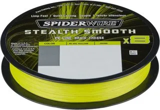 Spiderwire Stealth Smooth8 0.33mm 38.1kg 300m Hi-Vis Yellow