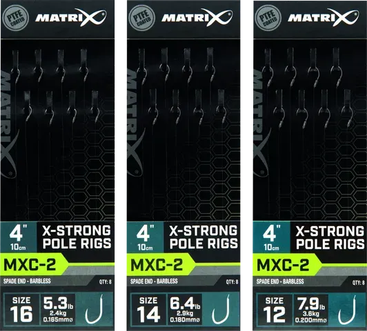 Matrix MXC-2 Pole Rig 16 10cm Barbless