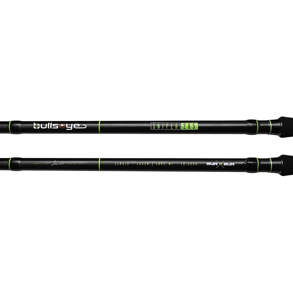 Bullseye Run & Gun Sniper S Spinnrute 2,65m 10–50g 2tlg