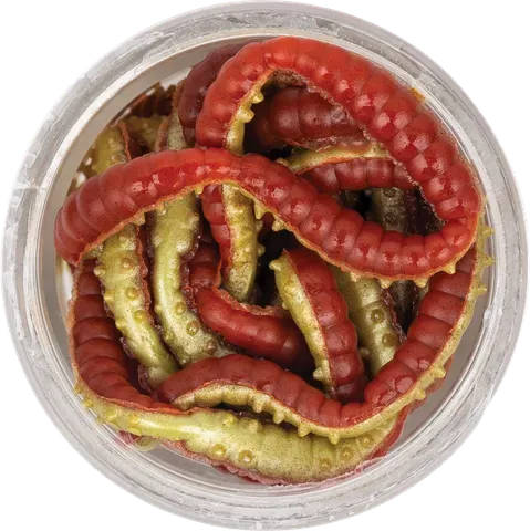 Berkley PowerBait Power Honey Worm 2.5cm 60g Red/Yellow