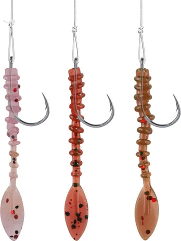 Balzer Barsch Hegene Ready-made Rig 6 175cm Fluorocarbon Single Hook