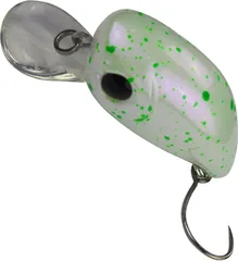 FTM Masu Pit Bull Crankbait 3cm 2.4g Perlweiß/Grün Gesprenkelt