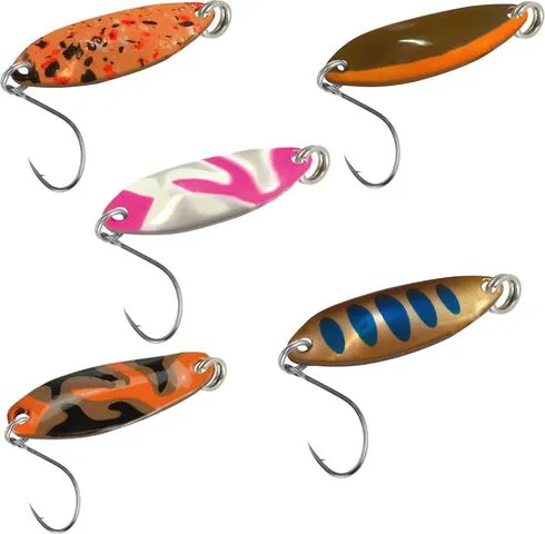 FTM Spoon Tango Köder-Set 5Pcs 1.8g Single Hook