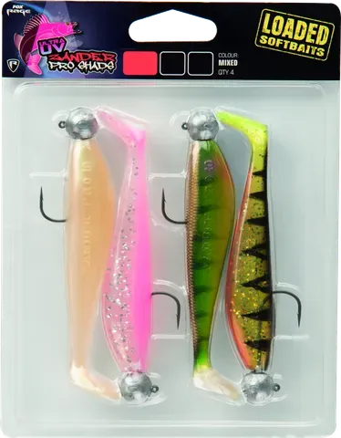 Fox Rage Zander Pro Shad Loaded 7cm 5g 1/0 4pcs