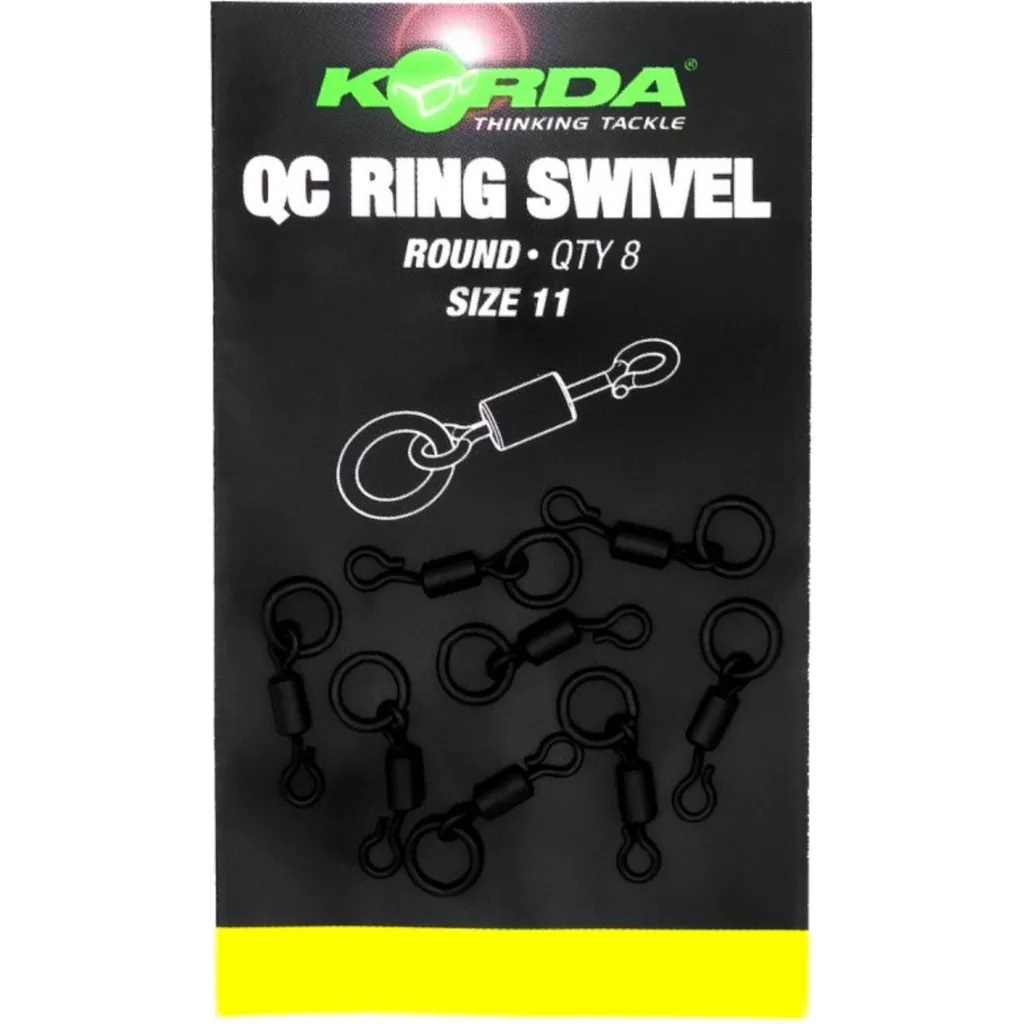 Korda QC Round Ring Wirbel #11 8 Stk.