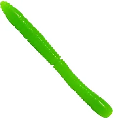 FTM Omura Baits Wurmy Käse Gummiköder 6.5cm 15.8g Dunkelgrün
