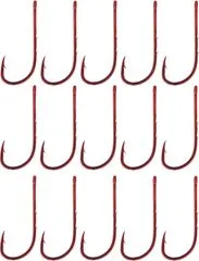 Gamakatsu LS-5213 Haken Rot 2 Widerhaken am Hakenschenkel