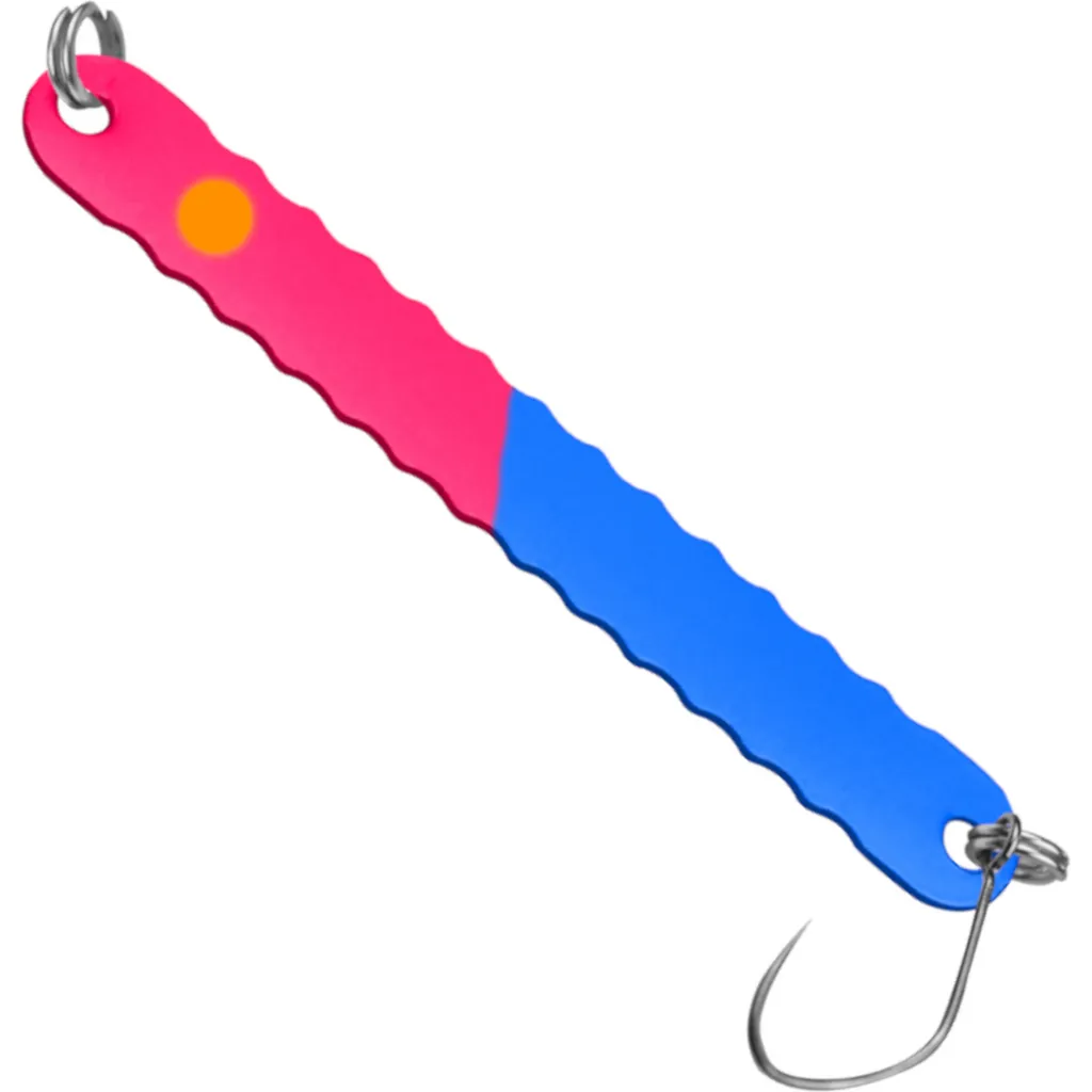 FTM Spoon Curl Kong 6.7cm 3.5g Neonpink/Blau