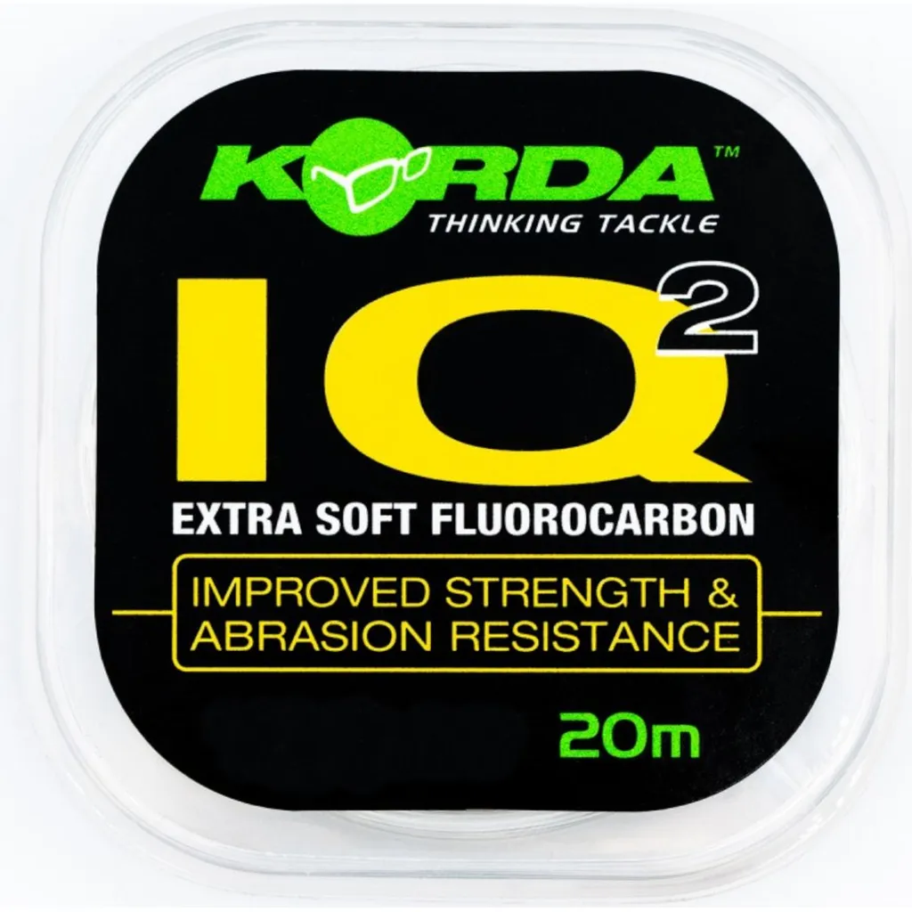 Korda IQ2 Extra Soft Fluorocarbon-Schnur 0.32mm 4.5kg 20m
