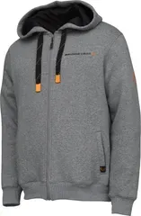 Savage Gear Classic Zip Hoodie L Grey Melange