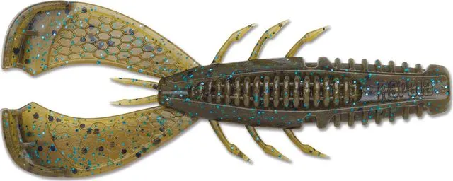 Rapala CrushCity Cleanup Craw Softbait 7pc 8g 9cm Green Pumpkin Blue