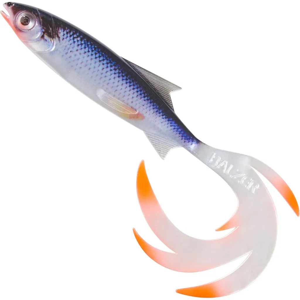 Balzer Shirasu Reptile Shad Gummifische 7cm 1.5g Weissfisch