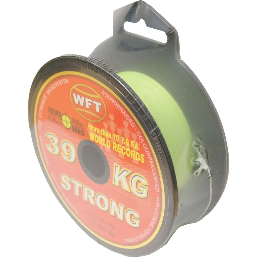 WFT KG STRONG EXACT Geflochtene Schnur Gelb