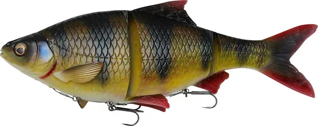 Savage Gear 4D Line Thru Roach Softbait 18cm 80g Slow Sinking Perch