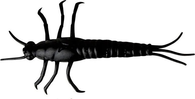 Savage Gear LB 3D PVC Mayfly Nymph 5cm 1g Black