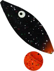 Westin Twister Inlineblinker 2,7cm 2g Schwarz/Orange Splat