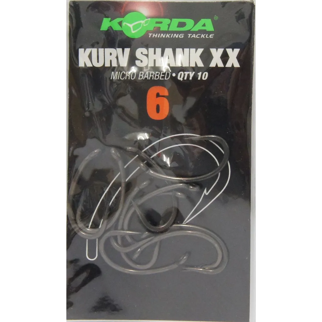 Korda Kurv Shank XX Karpfenhaken #6