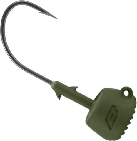 BKK Silent Chaser Draggin Ned Jig Heads 5.25g #1 Green