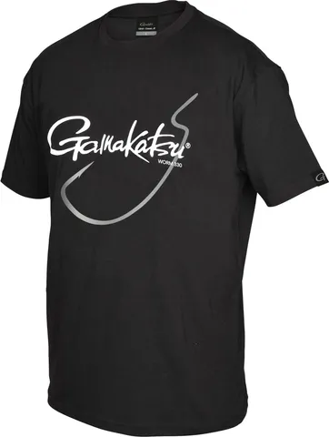 Gamakatsu T-Shirt Worm 330 L Black