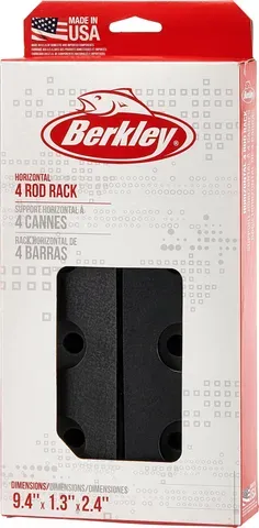 Berkley Horizontal Rod Rack 4 Polypropylene
