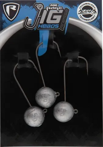 Fox Rage Finesse Jig Heads 5g 3pcs Size 2/0