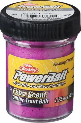 Berkley PowerBait Natural Glitter Forellenteig Purple Glitter / Nymphe
